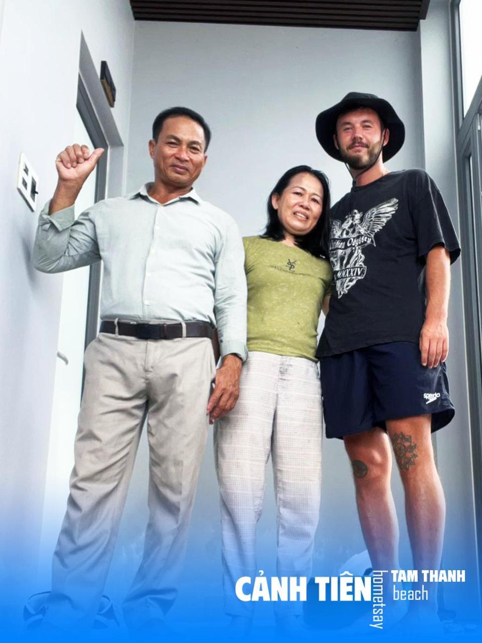 Canh Tien Homestay Tam Thanh Beach Tam Kỳ Eksteriør billede